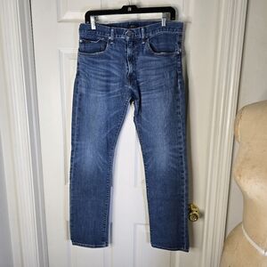Men's Polo Ralph Lauren Varick Slim Straight Blue‎ Jeans. 32 X 32
